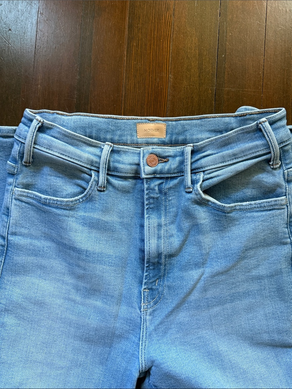 MOTHER the hustler ankle size 28